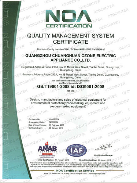 China Guangzhou OSUNSHINE Environmental Technology Co., Ltd Unternehmensprofil