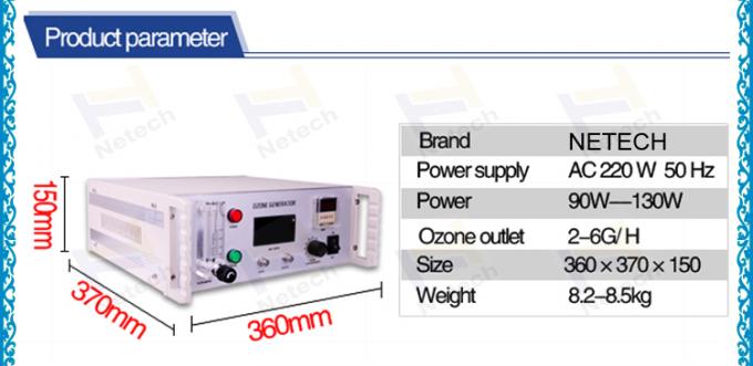tragbarer Handels-Generator des Ozon-6g für Generatoren des Krankenhauses o3