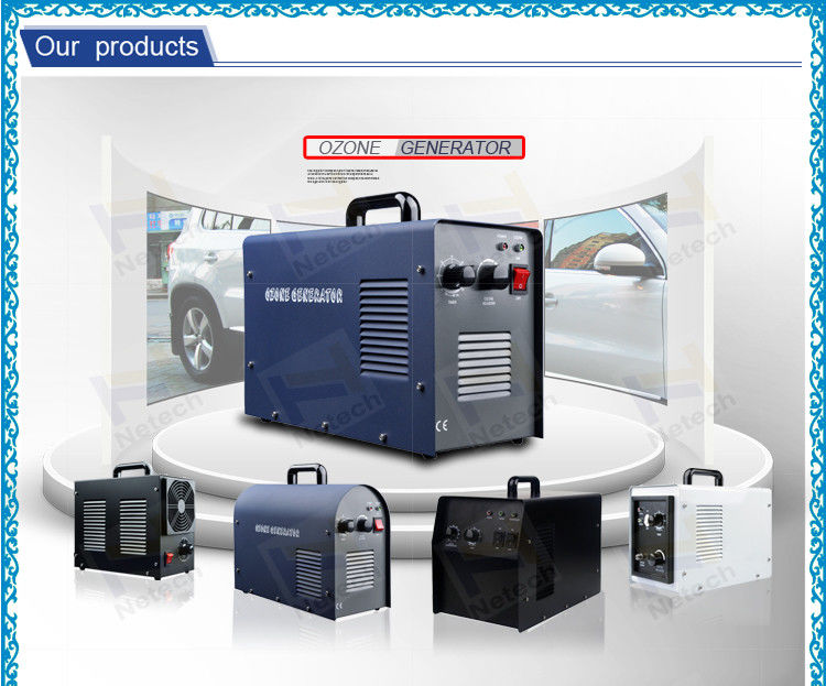 CE 3g / Hr 5g / Hr Home Car Odor Free Ozone Machine High Efficiency